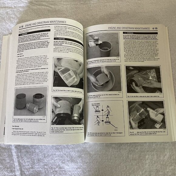 ATV Handbook Haynes Repair Manuals Paperback By Chilton 1999 Christopher Bishop - Picture 11 of 15